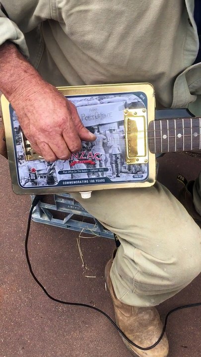 Biscuit Tin Guitar