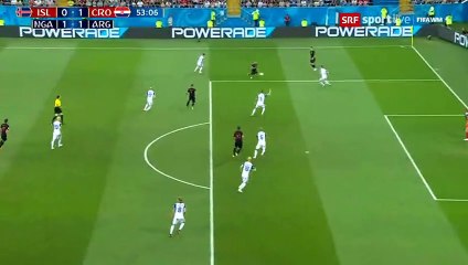 Milan Badelj Goal - Iceland vs Croatia 0-1 26/06/2018