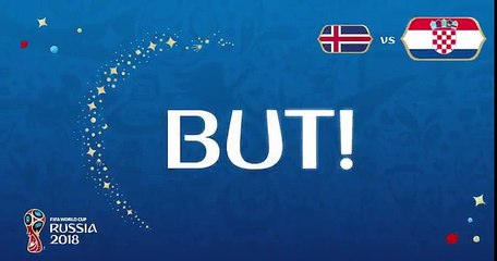 All Goals Islande - Croatie résumé & buts (1-2)