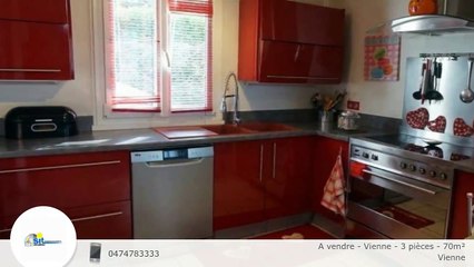 A vendre - Vienne - 3 pièces - 70m²