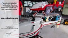 Flugdemonstration Drohne swisshelicopter in Untervaz GR