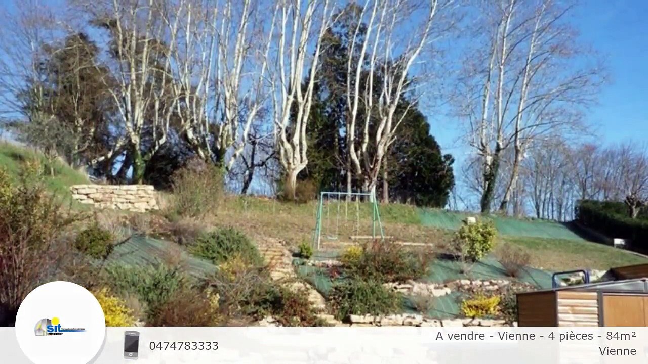 A vendre - Vienne - 4 pièces - 84m²