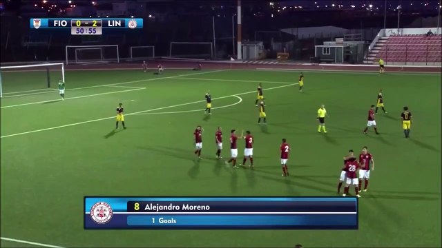 UEFA2-0 Álex Moreno Goal Champions League Preliminary Semifinal - 26.06.2018 Lincoln Red Imps 2-0 SP La Fiorita