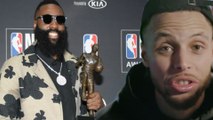 Steph Curry REACTS to James Harden MVP Win on Instagram