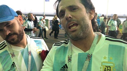 Les supporters argentins se voient déjà battre la France en 8es de finale.