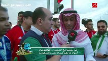 مشجع سعودى: أهم ما فى المباراة الأخيرة تسجيل صلاح هدفا لأنه فخر العرب