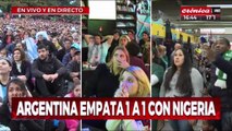 Gol de Marcos Rojo y fin de partido: así reaccionaron los canales de noticias argentinos