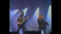Johnny Hallyday - La musique que j'aime (duo avec Véronique Samson) Tournée des Enfoirés Paris Zénith le 13 novembre 1989