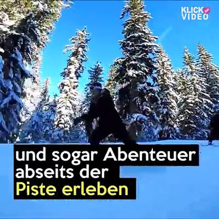 Runter vom Berg als wärt ihr beim Schlittschuhlaufen! Entdecke mehr: