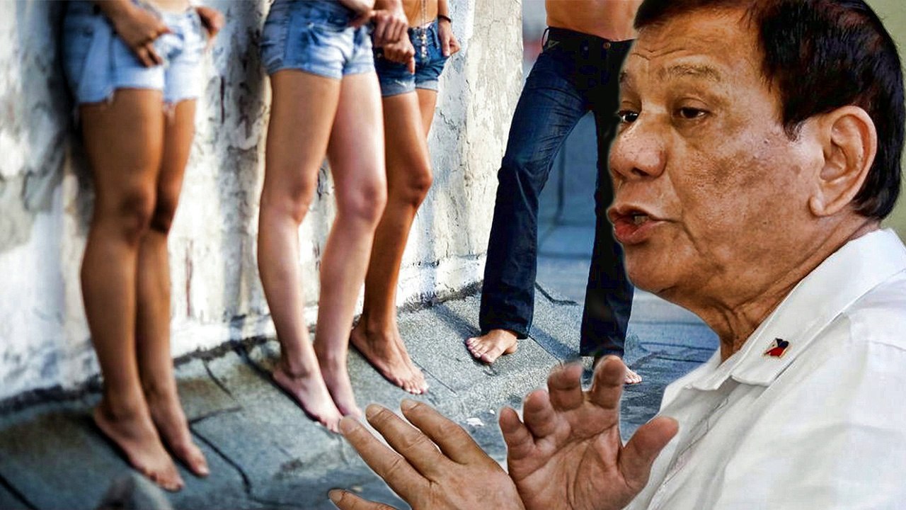 Pangulong Duterte hindi pinayagan ang pag aresto sa mga prosti sa davao city.