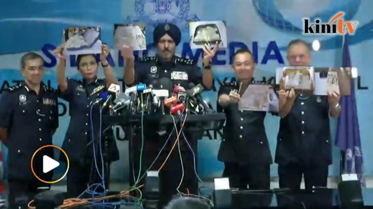 LIVE: Sidang media Pengarah JSJK umum nilai barang rampasan berkait 1MDB