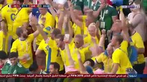 اهداف مباراه السـ,.ــوويد والمكـ ـ,’ــٍسيك 3-0◄المانيا تودع المونديال◄تعليق احمد الطيب