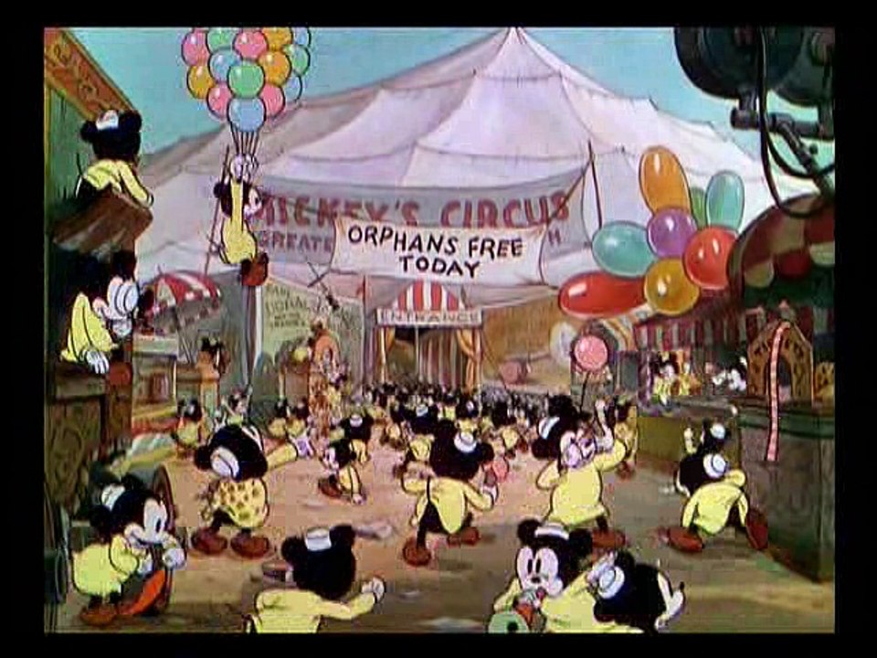 Mickey Mouse, Donald Duck - Mickey's Circus  (1936)
