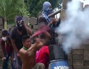 Activistas denuncian uso excesivo de fuerza en Nicaragua