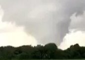 Possible Tornado Seen in Wilton Center, Illinois