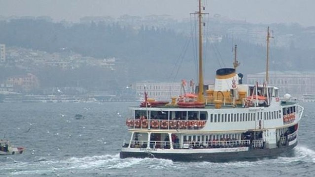 Yoğun Sis Nedeniyle Bazı Şehir Hatları Vapur Seferleri İptal Edildi