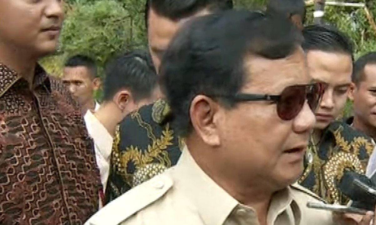 Prabowo: Semoga Rakyat Mendapat Pemimpin yang Mereka Hendaki