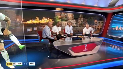 Argentina vs Nigeria 2-1 | Post Match Analysis & Discussion With Rio Ferdinand, Drogba & Zabaleta