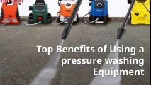 Pressure washing Equipment - Euroblast UAE