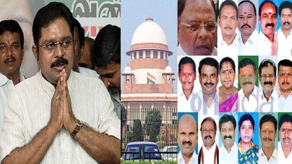 17 எம்.எல்.ஏக்கள் தகுதி நீக்க வழக்கு இன்று விசாரணை- வீடியோ