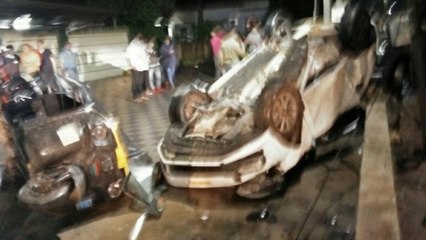 ಮಂಗಳೂರಿನ ಅಡ್ಯಾರ್ - ಕಣ್ಣೂರಲ್ಲಿ ಸರಣಿ ಅಪಘಾತ | Oneindia Kannada