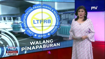 LTFRB: Walang palakasan sa pagkuha ng prangkisa