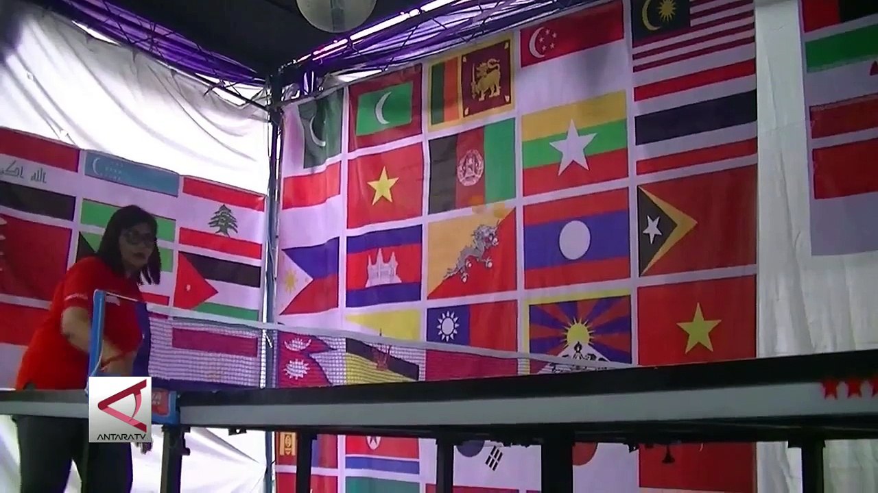 Nuansa Asian Games hiasi TPS Pilkada di Temanggung