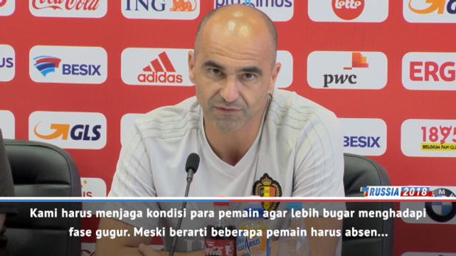 Martinez mengisyaratkan perubahan besar Belgia untuk melawan Inggris
