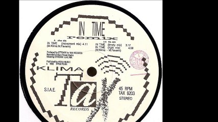 Klima - In Time (Right Mix) (B2)
