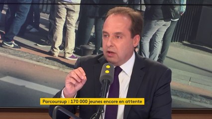 Le président de l’UDI est "ulcéré par l'absence de transparence" de Parcoursup