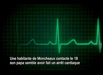 Download Video: Elle sauve son père grâce aux conseils d'un pompier par téléphone