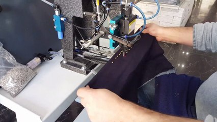İnci çakma makinası