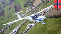 近距離用電動航空機「アルファ・エレクトロG2」がテスト飛行に成功 ノルウェー - トモニュース