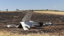 Eğitim uçağının düşmesi sonucu kursiyer pilot hayatını kaybetti (3) - ADIYAMAN