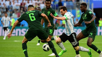 அசத்திய மெஸ்ஸி...அடுத்த சுற்றுக்கு முன்னேறியது அர்ஜென்டினா...வீடியோ