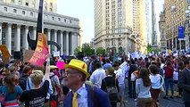 Протесты начались в Нью-Йорке после решения Верховного суда США поддержать антимигрантский указ Трампа