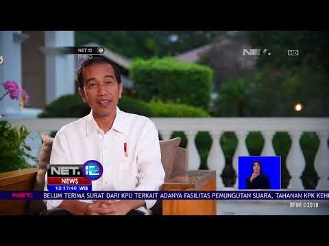 Pesan Pesta Bola Yang di Berikan Oleh Presiden Jokowi Dodo -NET12