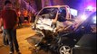 Giresun'da Trafik Kazası! Kamyonet Ve Otomobil Kafa Kafaya Çarpıştı