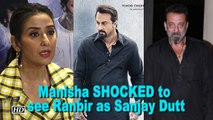 Manisha Koirala was SHOCKED to see Ranbir Kapoor as Sanjay Dutt