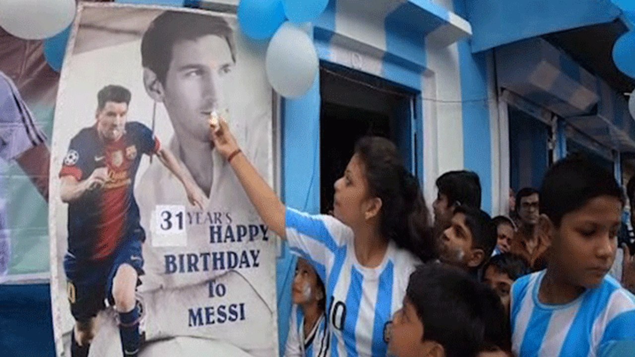 Mondial 2018: L'anniversaire de Messi célébré en Inde