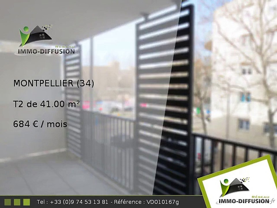 T2 41.00m2 A louer sur Montpellier - 684 Euros/mois
