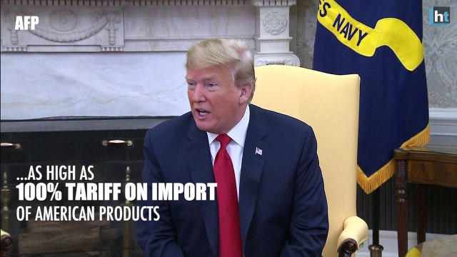 Trump cites India as an example to defend his decision on imposing tariffs