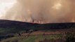 Motorists 'flee Saddleworth Moor fire' as blaze nears homes