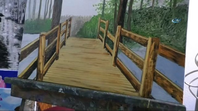 Kırşehirli ressam Ziya Hacıoğlu: 'Sanatla yetişen bireyler faydalı bireyler olur'