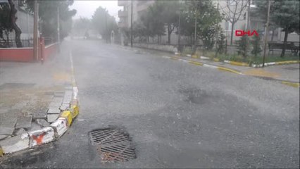 İstanbul Silivri'de Sağanak Yağmur