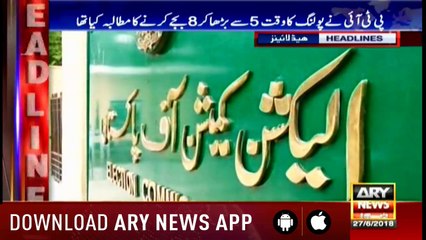 Headlines 1600 27th June 2018