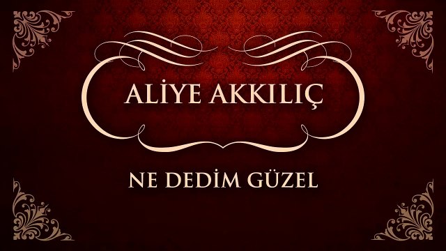 Aliye Akkılıç - Ne Dedim Güzel (45'lik)