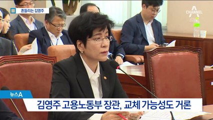 “말 안 듣는다” 여당서 직격탄 맞은 고용부 장관