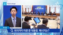 [뉴스분석]靑 “몸살감기”…文 이번주 일정 취소