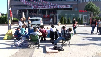 CHP'de Oturma Eylemi Sona Erdi